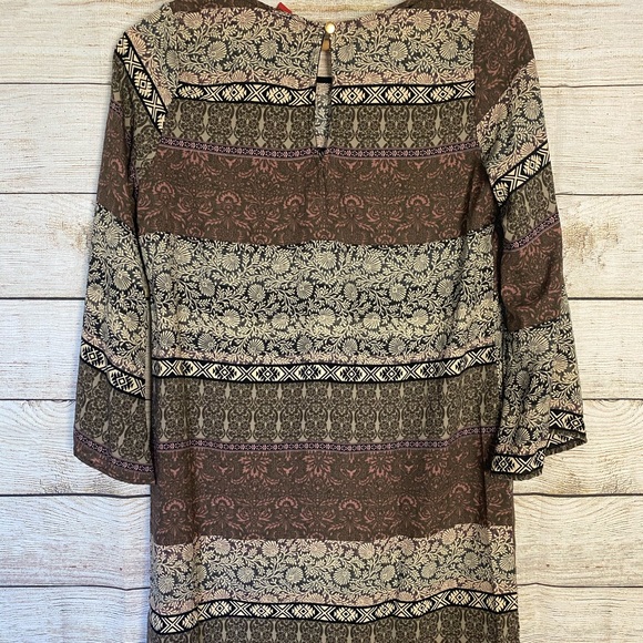 New PERFECT Earthy Boho Dress Size Small - Picture 5 of 5
